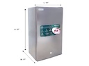 NEVERA 85L/3PC (F) ACERO INOXIDABLE