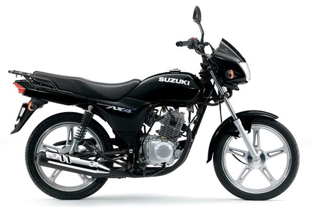 Moto Suzuki AX4 Deluxe