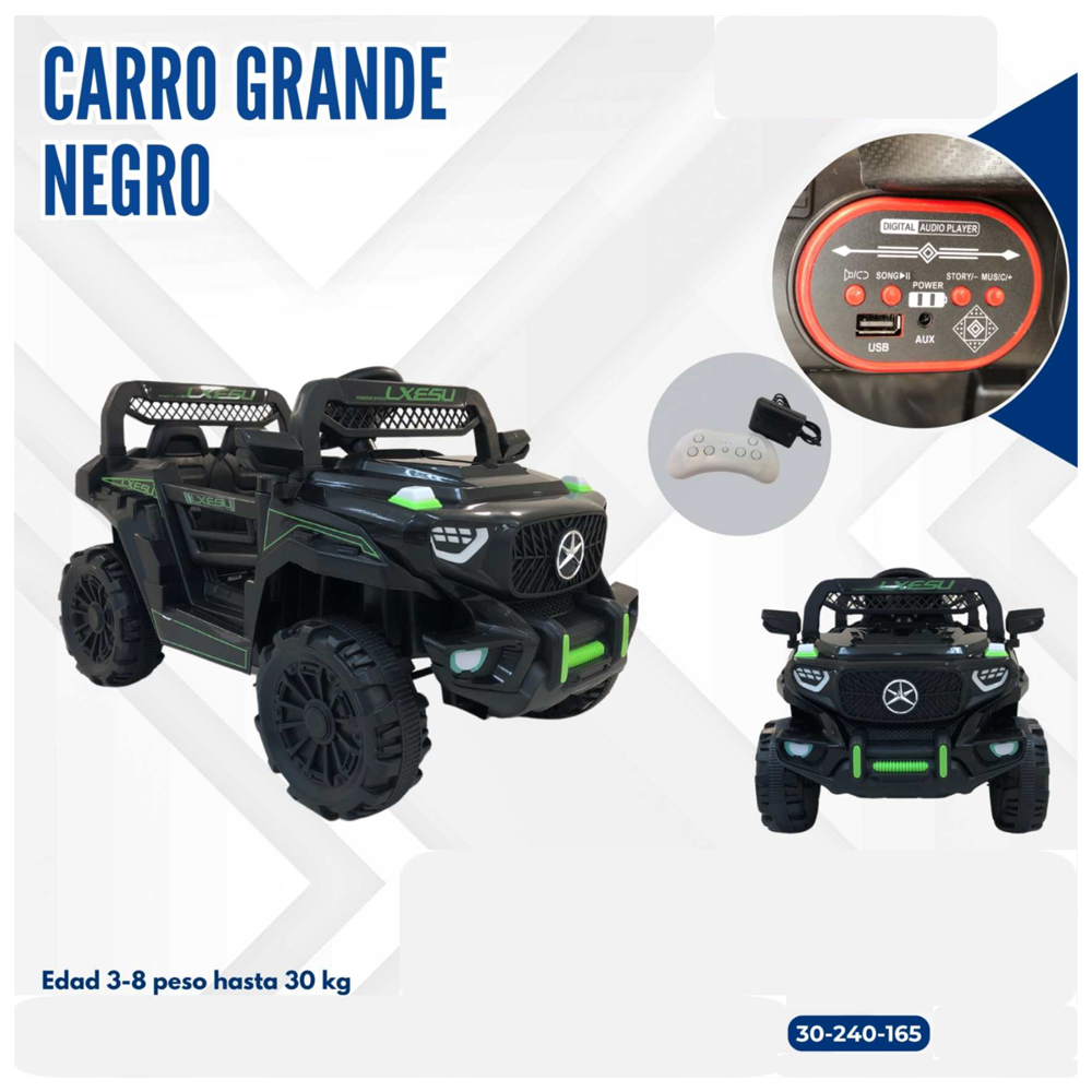 CARRO GRANDE NEGRO