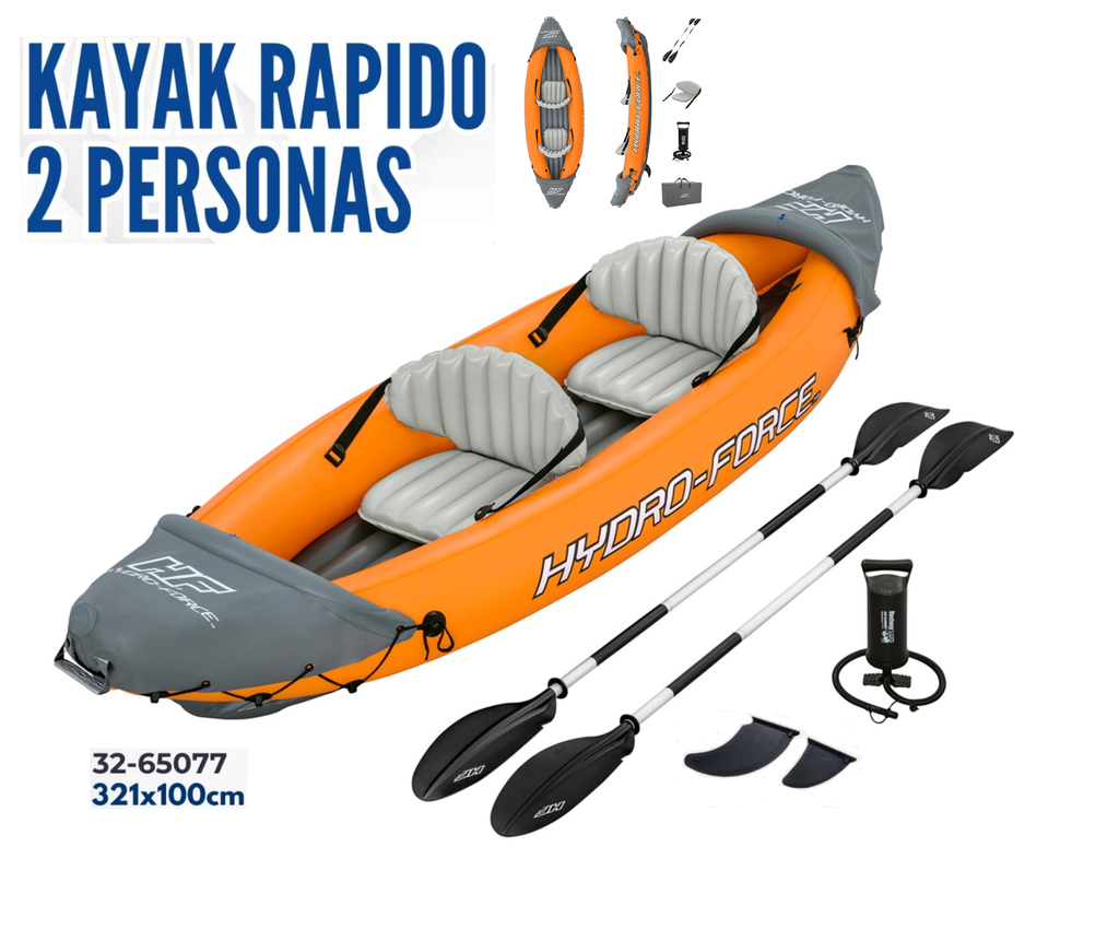 KAYAK RAPIDO 2PERSONAS 321*100CM