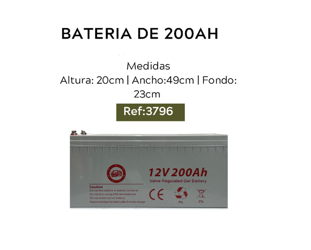 BATERIA DE 200 AH