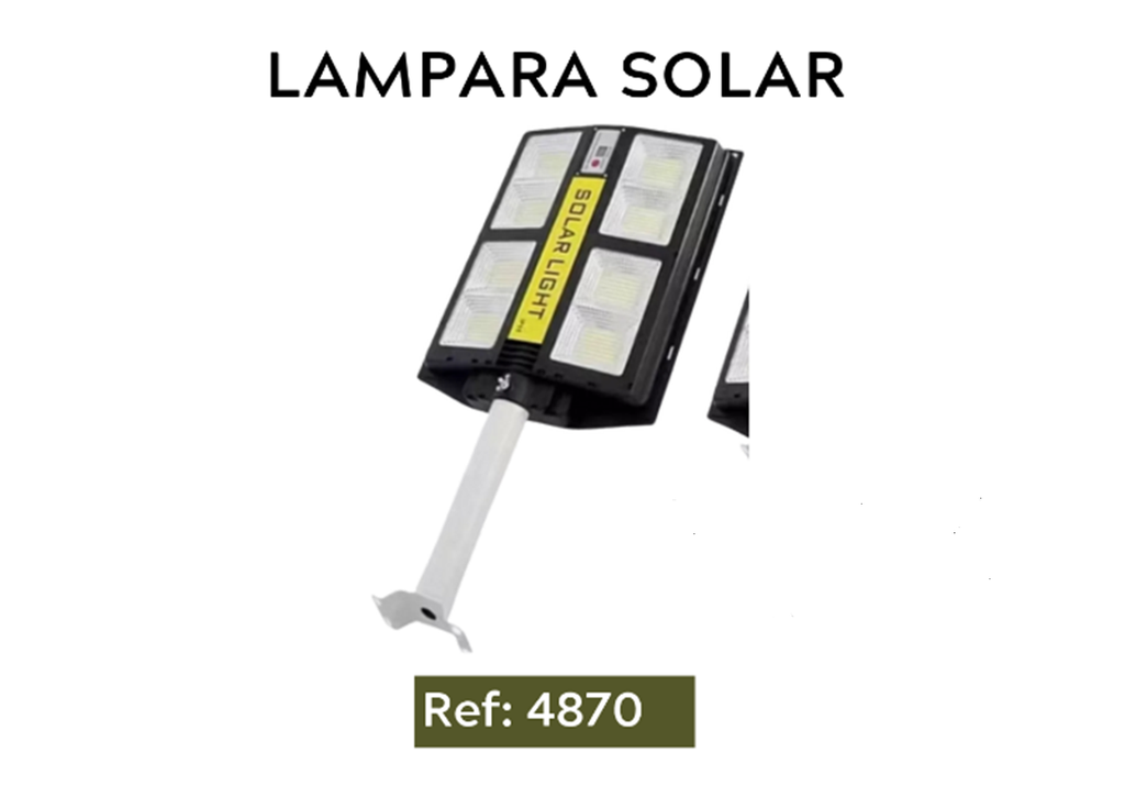 LÁMPARA SOLAR 500W