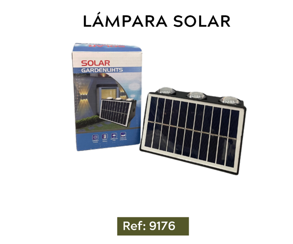 LÁMPARA SOLAR