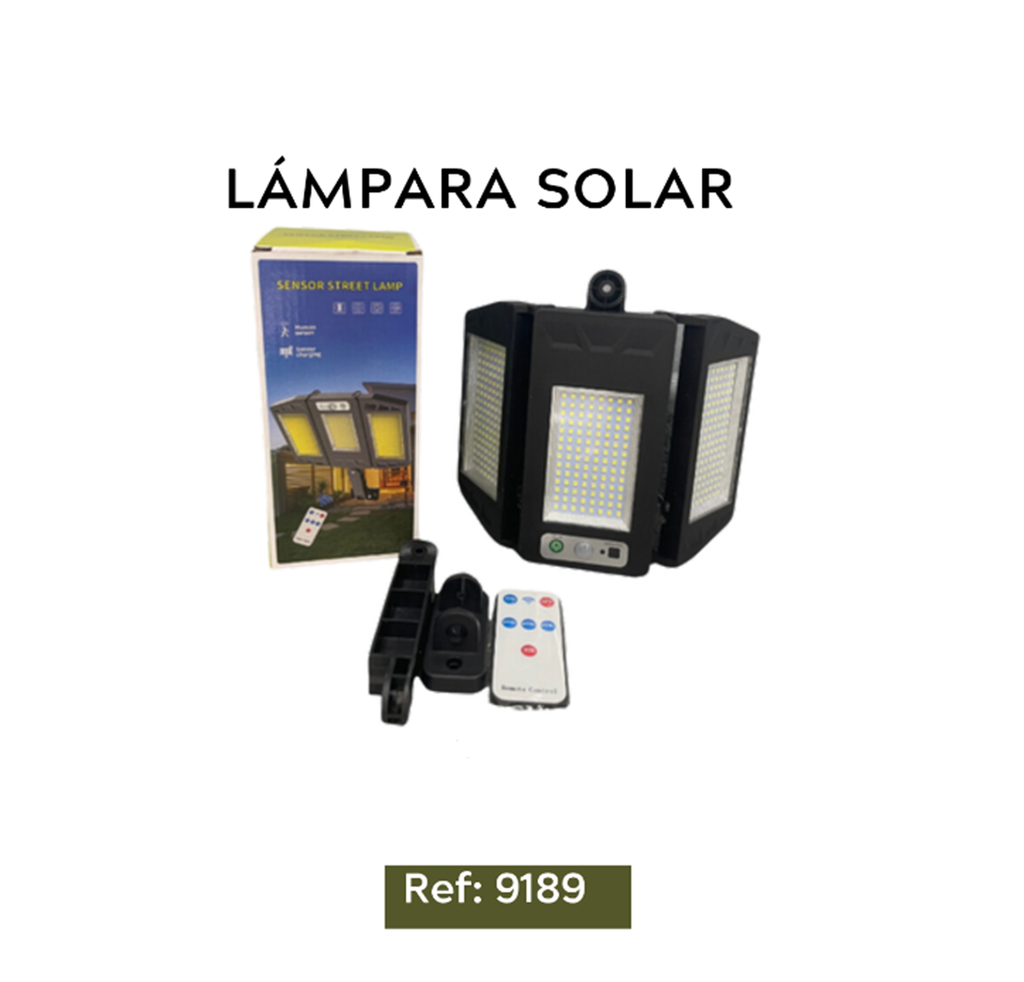 LÁMPARA SOLAR