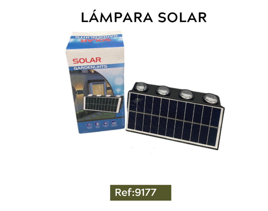 LÁMPARA SOLAR