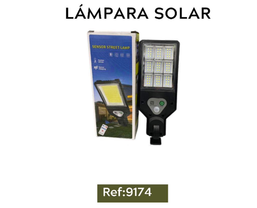 LÁMPARA SOLAR