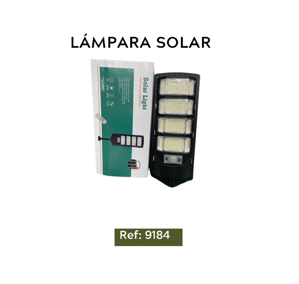LÁMPARA SOLAR