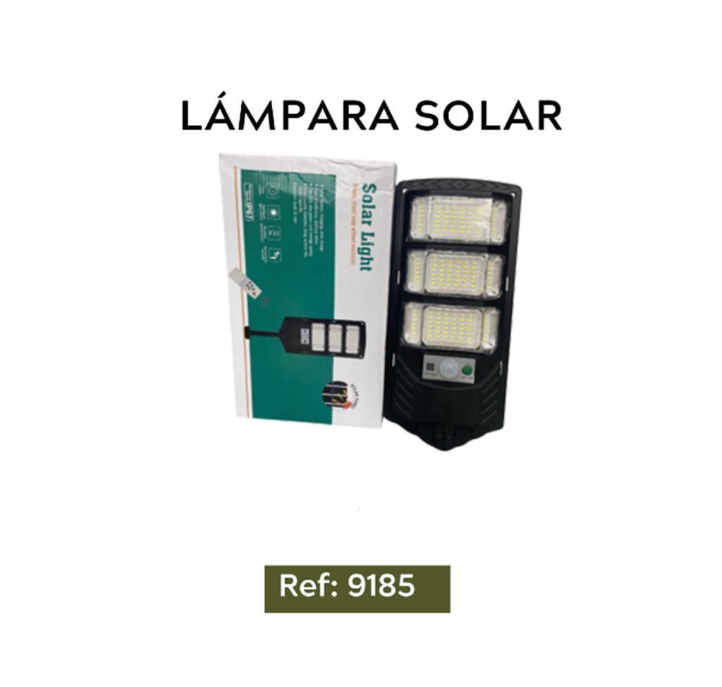 LÁMPARA SOLAR