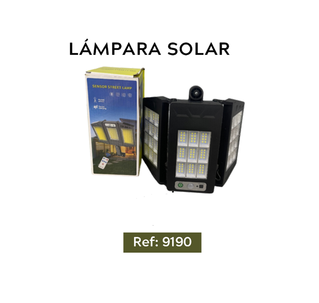 LÁMPARA SOLAR
