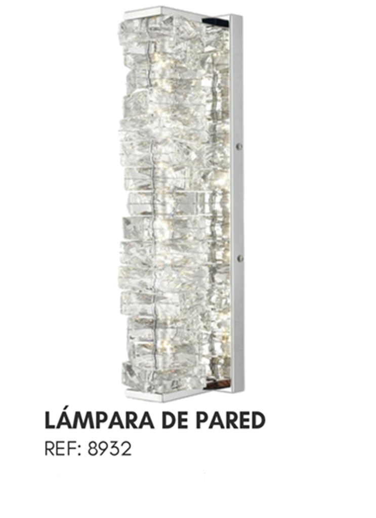 Lámparas de Montaje en Pared Tocador de Cristal