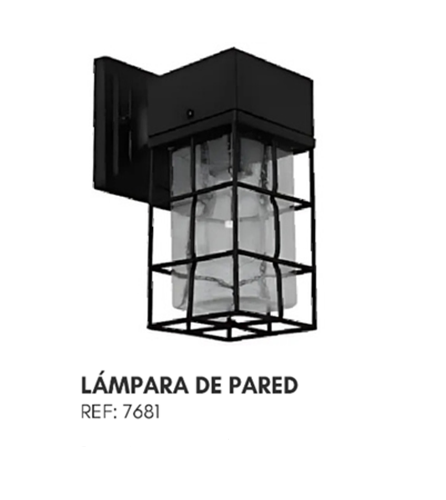 Luces de pared con portalámparas
