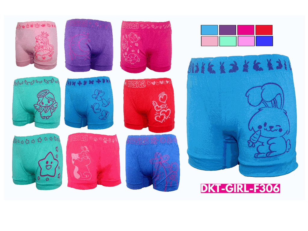BOXER NIÑA INFANTIL SEAMLESS
