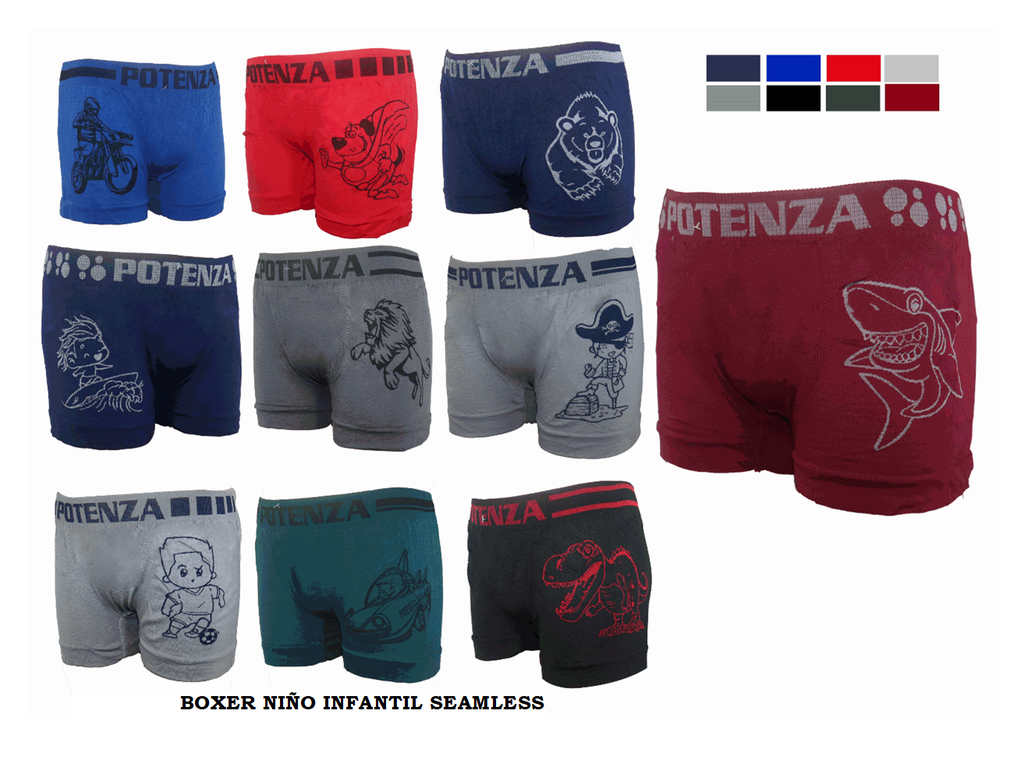 BOXER NIÑO INFANTIL SEAMLESS