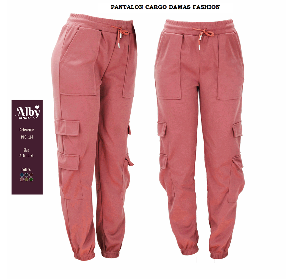 PANTALON CARGO DAMAS FASHION