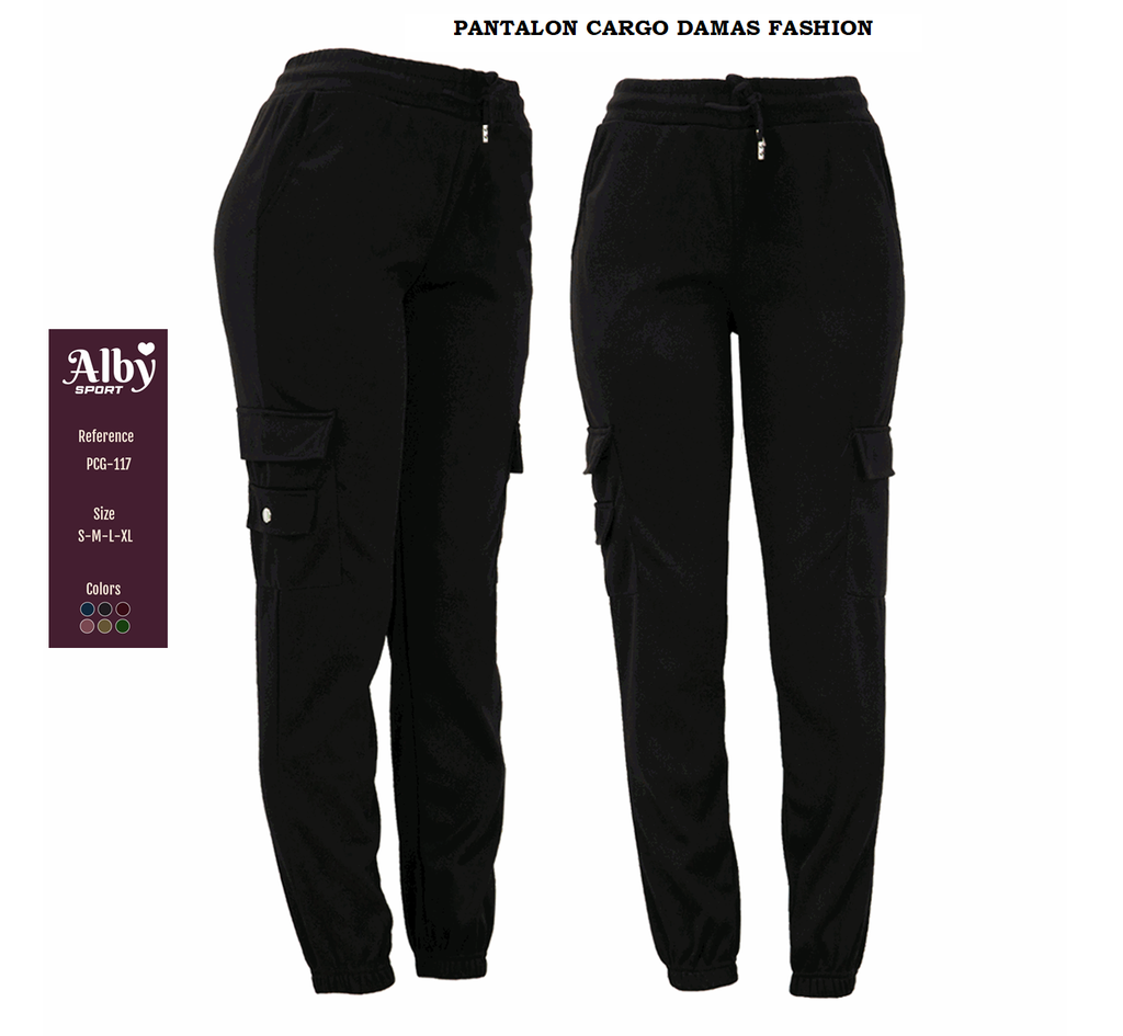 PANTALON CARGO DAMAS FASHION
