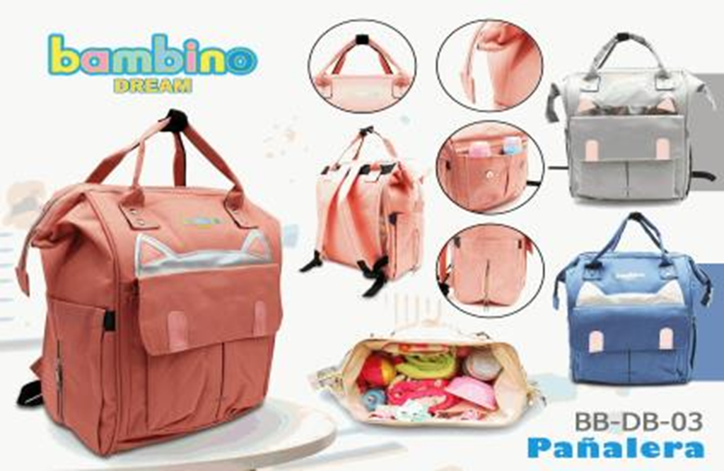 MOCHILA PAÑALERA