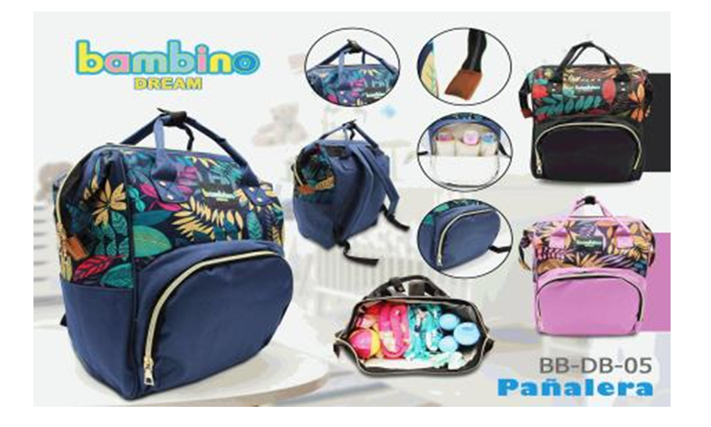 MOCHILA PAÑALERA