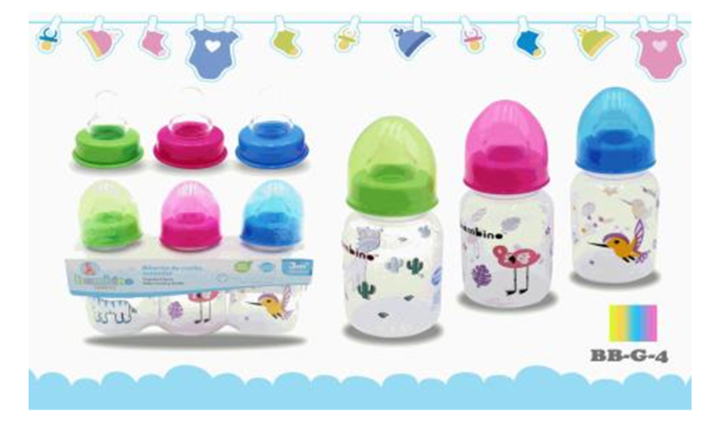 TETERO 4OZ SET DE 3 PCS