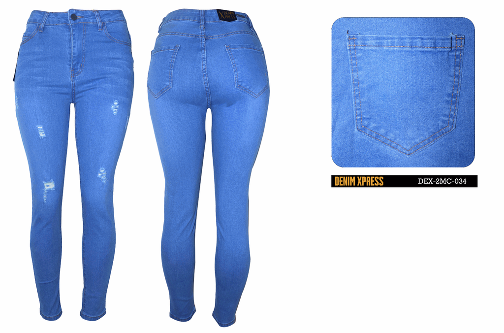 JEANS DAMAS 3/4-13/14