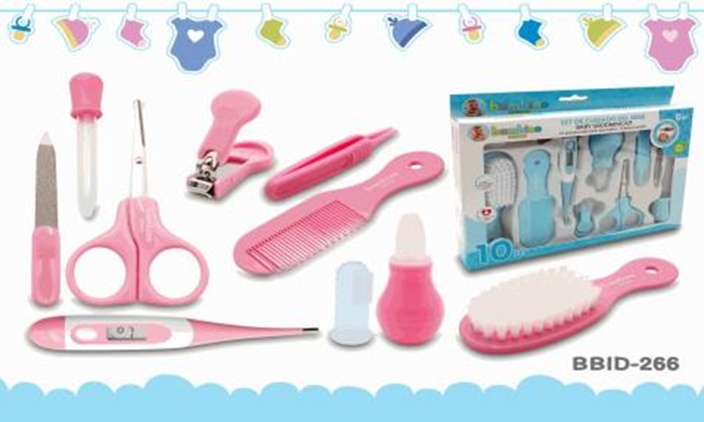 SET DE CUIDADO DE BEBE 10PZAS