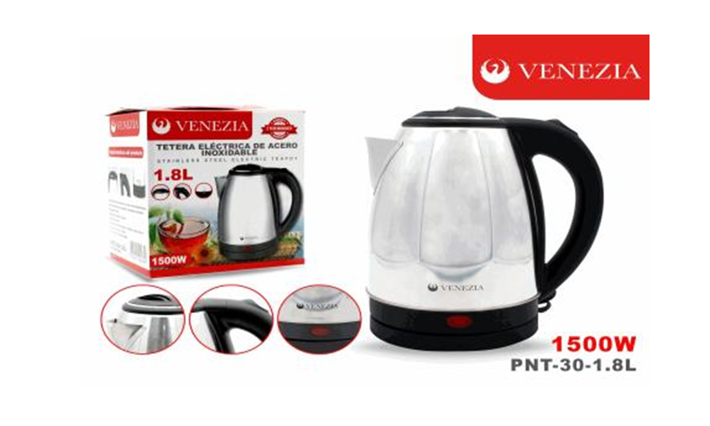 TETERA HERVIDOR DE AGUA 1.8L