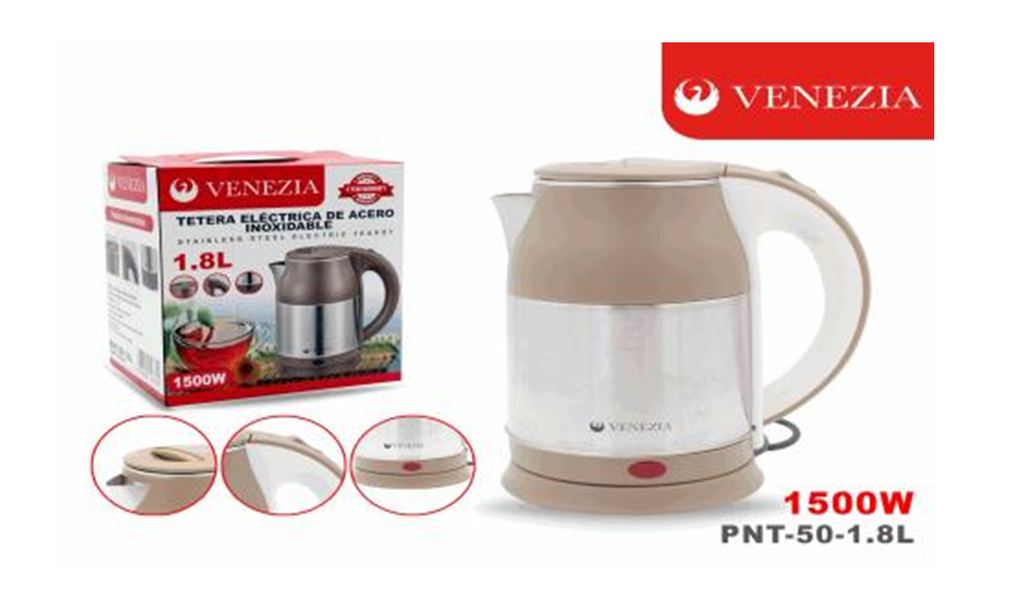TETERA HERVIDOR DE AGUA 1.8L