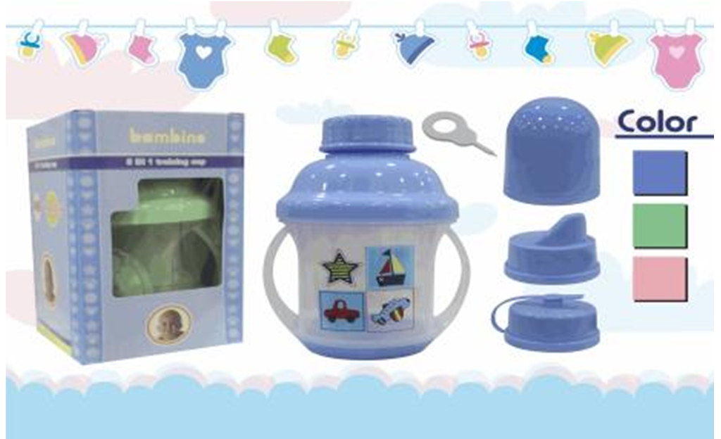VASO INFANTIL 5 EN 1 8oz