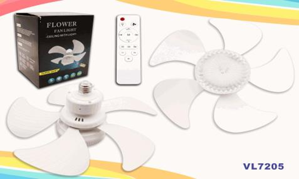 BOMBILLO CON VENTILADOR