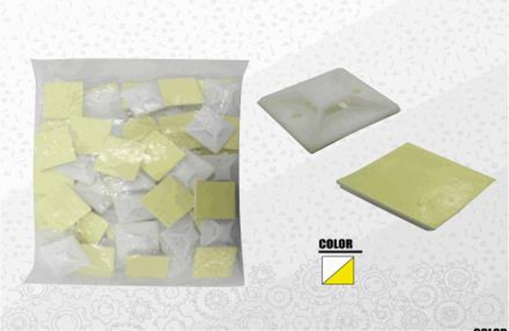 BASE PARA AMARRAR CABLE 40X40 MM
