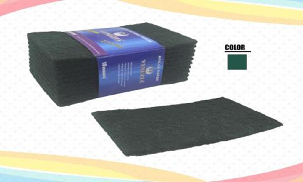 BRILLO DE COCINA 10/PZA SET