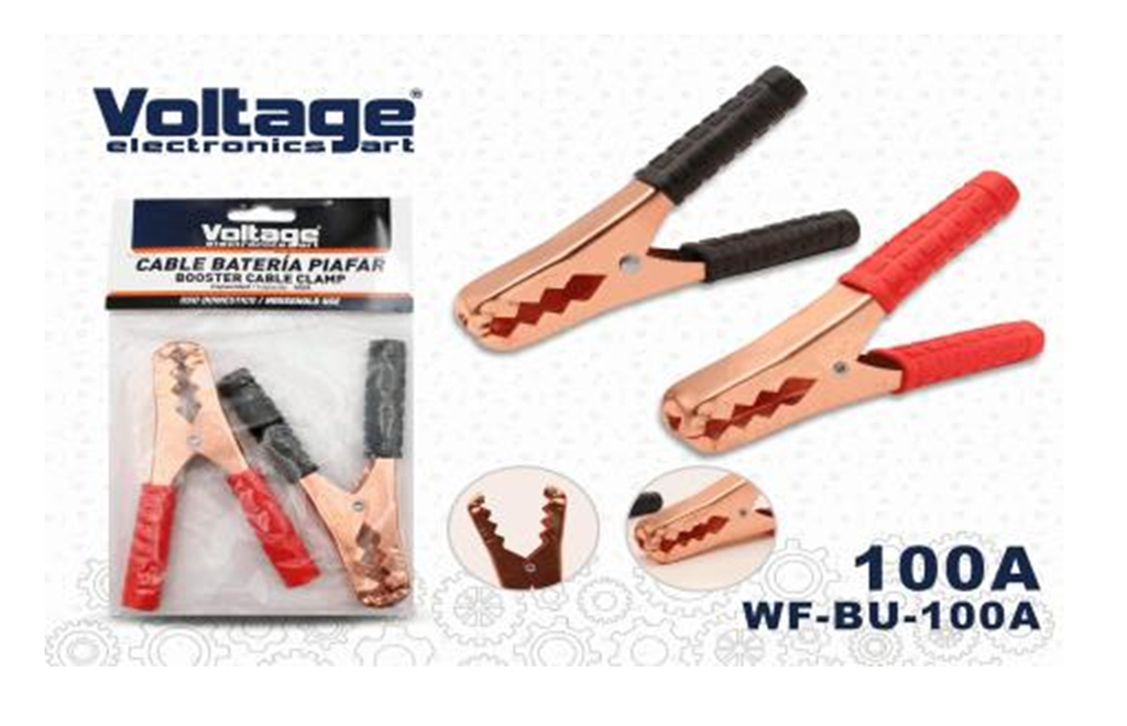 ABRAZADERAS DE CABLE DE ARRANQUE 100AMP