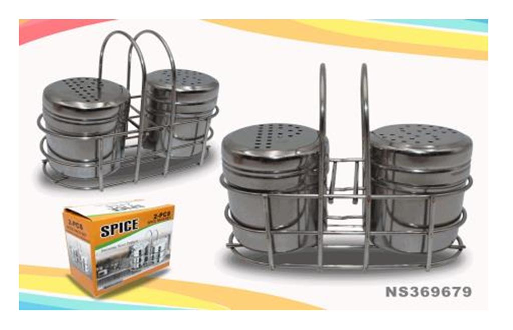 SET SALERO Y PIMENTERO METALICO