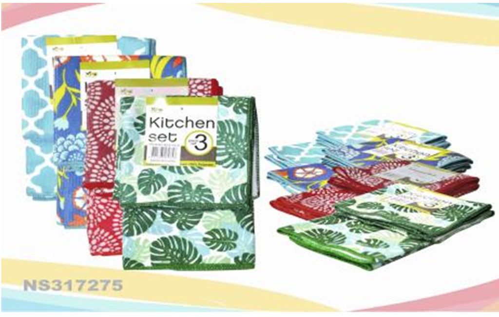 SET TOALLA DE COCINA