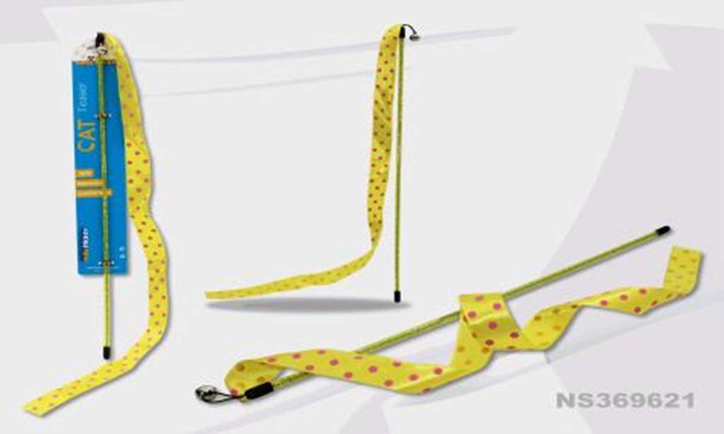VARITA DE JUGUETE PARA GATO 40 CM