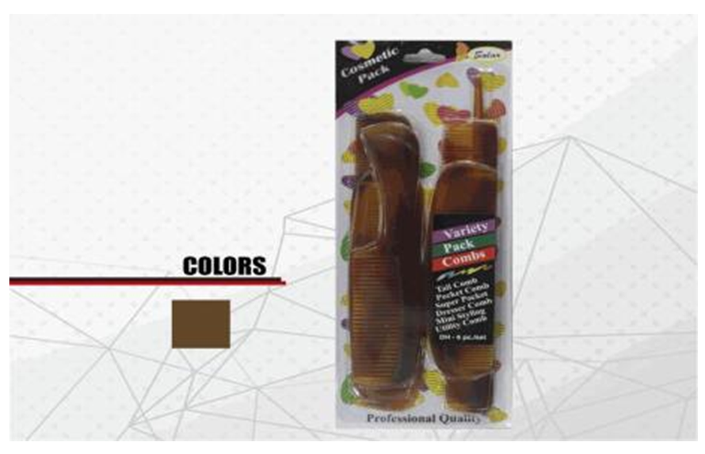 JUEGO DE PEINILLAS 6PCS