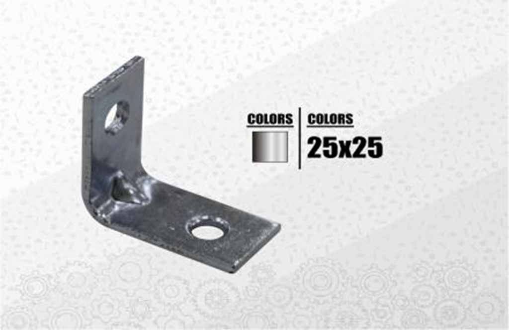 ANGULO 25X25X13X2.0mm