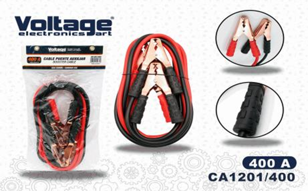 CABLE JUMPER P/CARRO 400amp