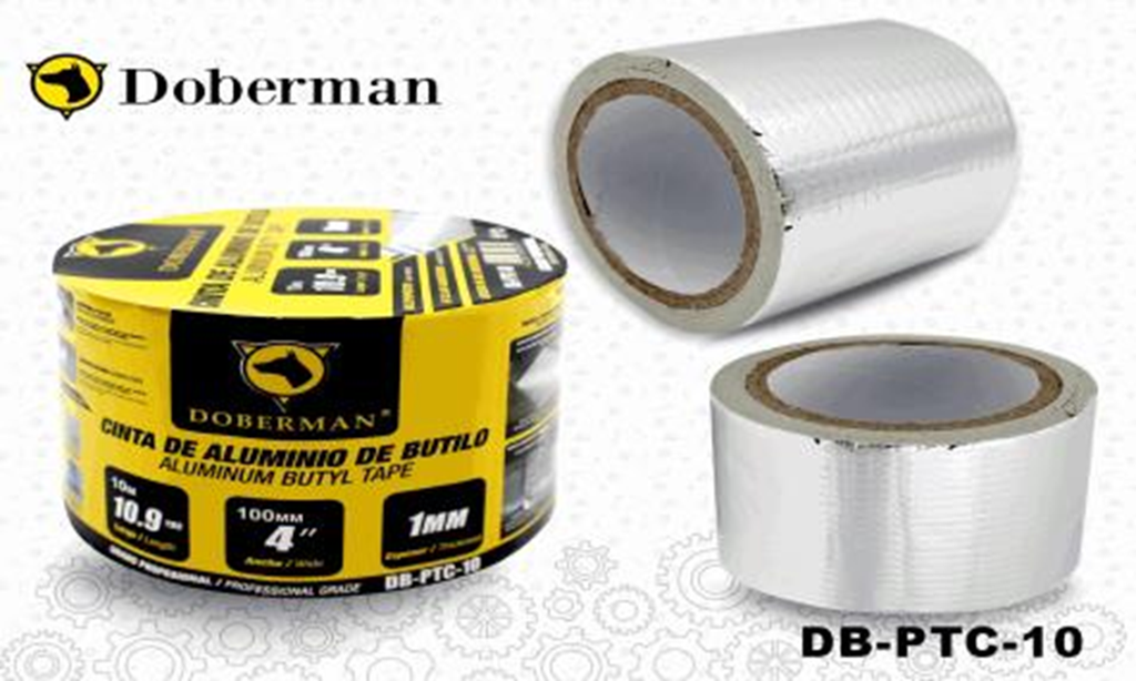 CINTA DE ALUMINIO DE BUTILO 10M