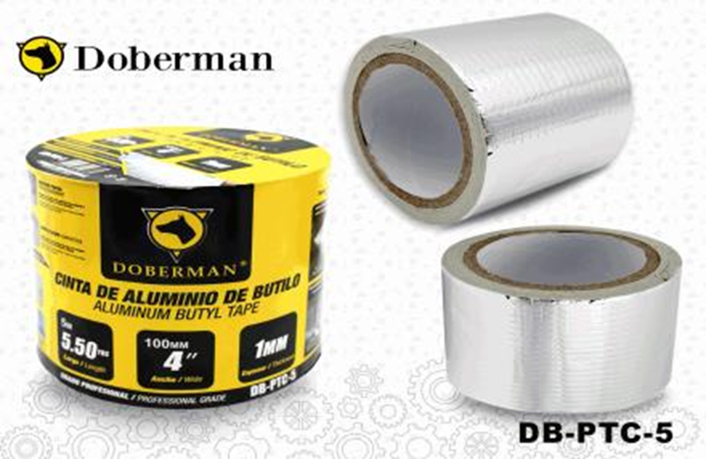 CINTA DE ALUMINIO DE BUTILO 5M