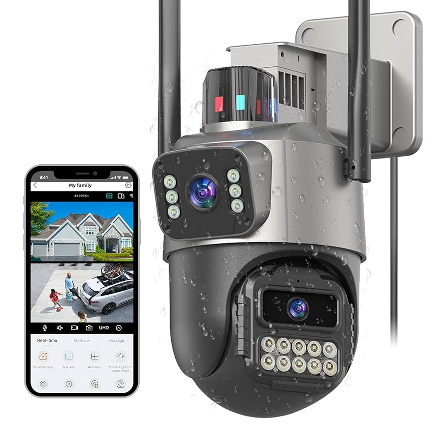 CAMARA SEGURIDAD 2 CAMARA JT-9687