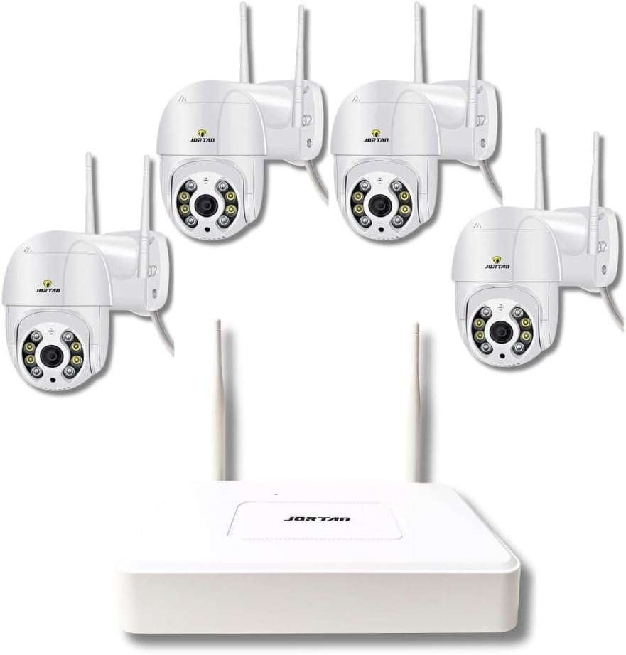 SET DE CAMARA SEGURIDAD INCLUYE 4 CAMARAS 200 MILLON MGAPC JT-8276-4P