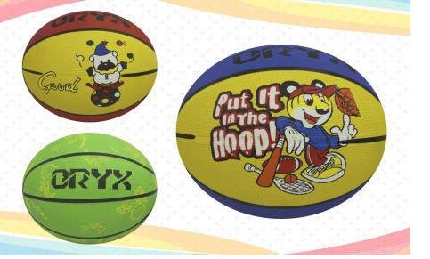 PELOTAS BASKET MULTICOLOR No. 3