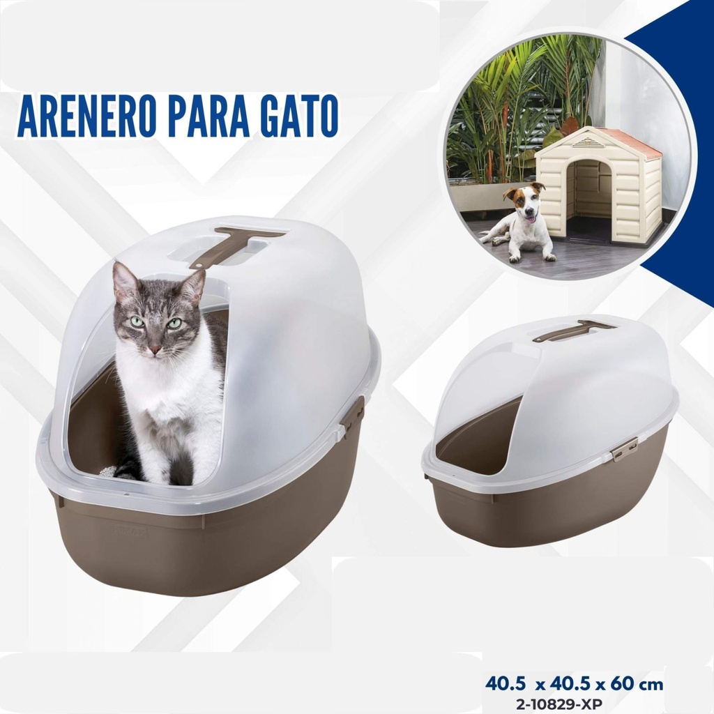 ARENERO PARA GATO MOCCA