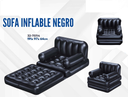 SOFA INFLABLE  NEGRO 191*97*64CM