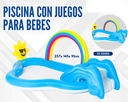 PISCINA CON JUEGOS PARA BEBES 257*145*91CM
