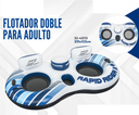 FLOTADOR DOBLE PARA  ADULTO 251*132CM
