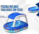 PISCINA INFLABLE PARA BEBES CON TECHO 213*155*132CM