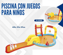 PISCINA CON JUEGOS PARA NIÑOS 435*213*117CM