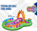 PISCINA INFLABLE PARA BEBES CON TOBOGAN 295*190*137CM