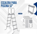 ESCALERA PARA PISCINA 52"